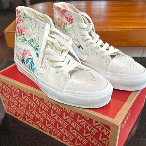 Vans Sk8-Hi Tapered Floral High-Top Sneakers